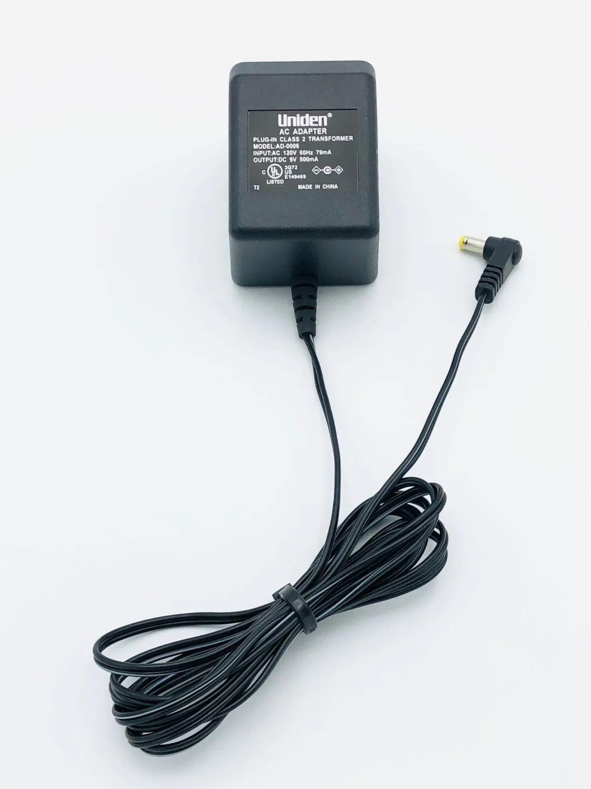 *Brand NEW*Original Uniden 9V 500mA AC Adapter AD-0006 Plug-in Class 2 Transformer Power Supply